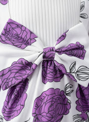 Baby Girl Purple Floral Dress & Outfit Collection