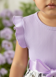 Toddler in Butterfly Dress