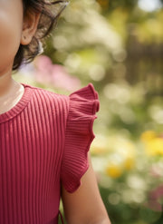Toddler in Butterfly Dress