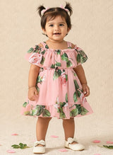 Pink Floral Baby Girl Dress Collection