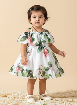 Baby Girl Rose Print Dress Collection