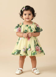 Baby Girl Rose Print Dress Collection