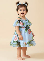 Baby Girl Rose Print Dress Collection