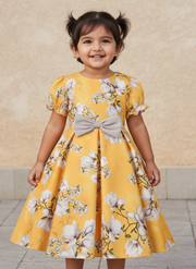 Charming Floral Toddler Dress | Magnolia Bow Design
